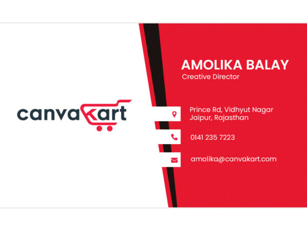 Canvakart customized Visiting card 2