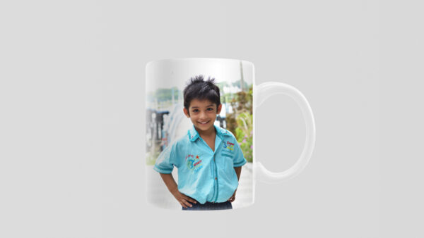 Canvakart Personalised Customized Image Printed white Coffee Mug Design.